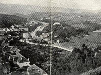 Ribnjak i Medveščak 1870. godine, panorama